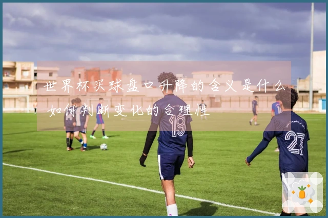 世界杯买球盘口升降的含义是什么 如何判断变化的合理性